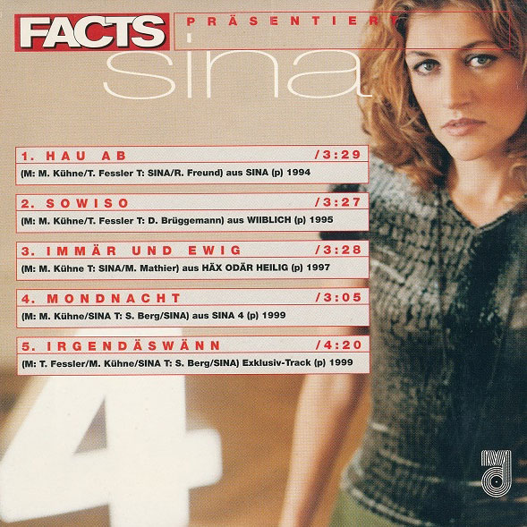 Sina - FACTS Promo CD